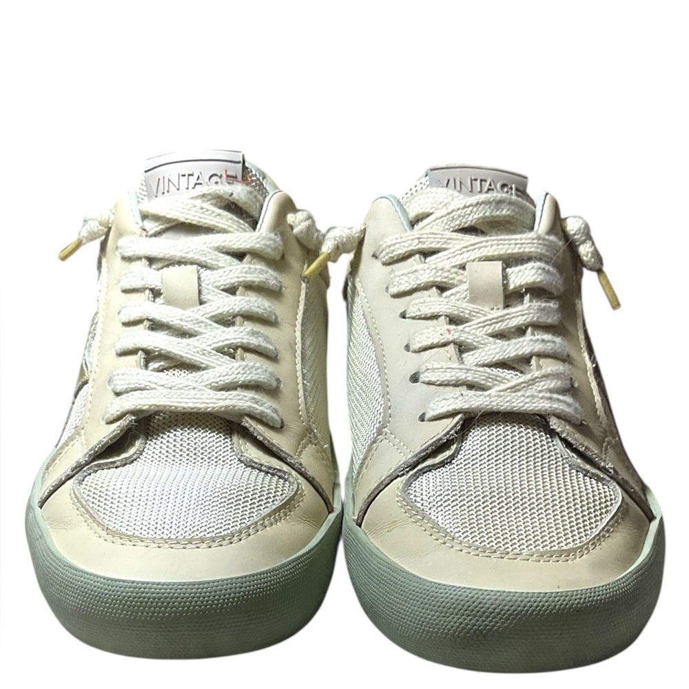 Vintage Havana Women's Slip-on Cream/light Green Sneakers Size 9